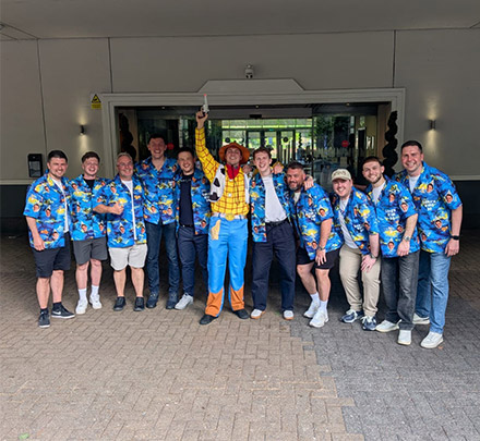 Photo Print Hawaiian Shirt customer photo, Andrew Campbell