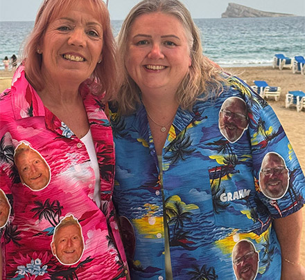 Photo Print Hawaiian Shirt customer photo, JULIE HOLDEN
