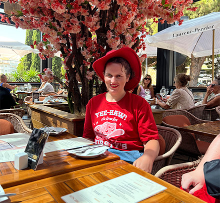 Last Rodeo T-Shirt customer photo, Wendy Kane