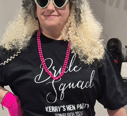Hen Party Roles T-Shirt customer photo, Valerie Clark