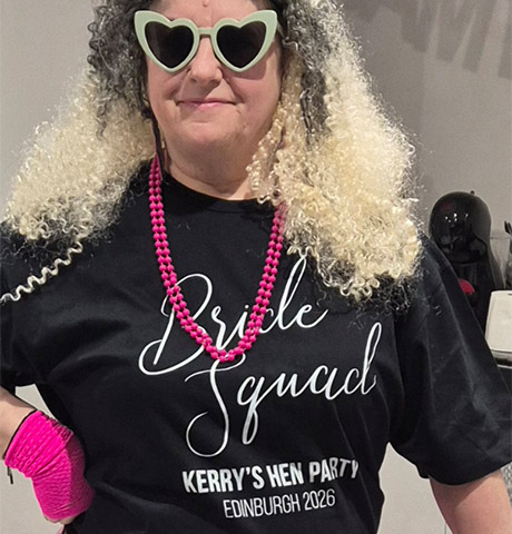 Hen Party Roles T-Shirt customer photo, Valerie Clark