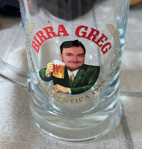 Moretti Photo Steins Stein customer photo, Gregor Crighton