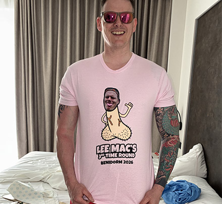 Dick Pic Photo Print T-Shirt customer photo, Stewart Murdoch