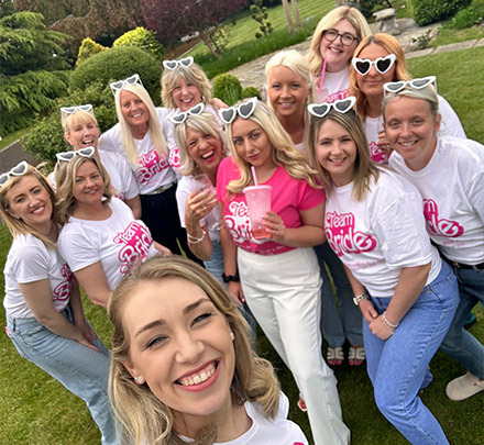 Barbie Team T-Shirt customer photo, Tina Hunt