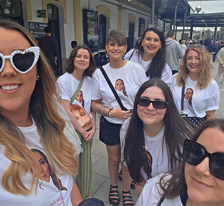 Simple Photo Print T-Shirt customer photo, Rebecca Mckeown 