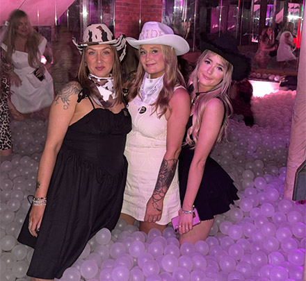 The Bottomless Ballers Package customer photo, Cara Scougall